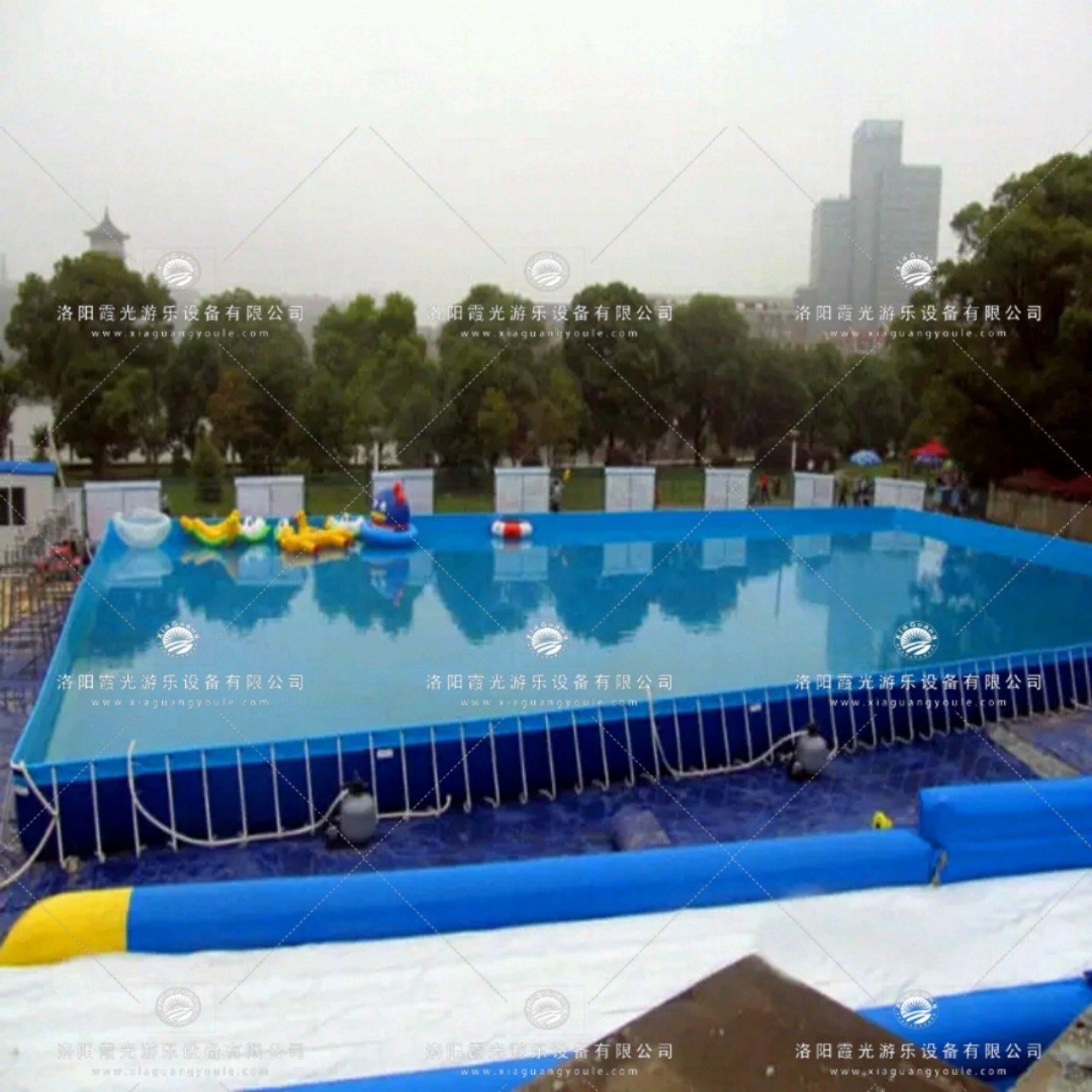 巨鹿支架游泳池
